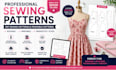 create professional sewing patterns, PDF and printable clothing patterns