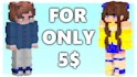 create your custom minecraft skin