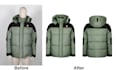 do high quality neck joint and apparel image editing