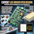 design led driver pcb, power electronics and led circuits