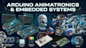 develop arduino animatronics, audio playback embedded system with sensors