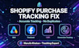 fix GTM ga4 facebook pixel capi purchase tracking for shopify