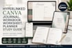 design hyperlinked canva journal, workbook, worksheet, planner study guide