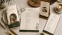 design a professional restaurant or cafe menu in canva