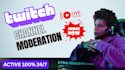 moderate twitch active chat and mod management