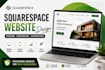 design squarespace website design or redesign squarespace website development