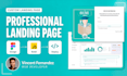 build a professional custom landing page for your business