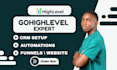 do gohighlevel setup,go high level,ghl automation,gohighlevel funnel,ghl crm