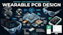 create smartwatch, smart ring, smart glasses and healthcare device pcb