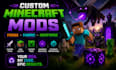 create minecraft neoforge,forge,fabric mod, minecraft plugin