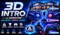 create 3d real estate, esports, gaming intro and logo animation