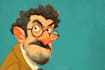 draw artistic cartoon caricatures