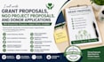 write grant proposals, ngo project proposals and donor applications
