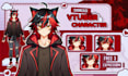 design and rig your live 2d vtuber model in anime style