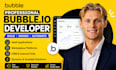 develop bubble io website bubble app bubble mvp bubble saas as bubble developer