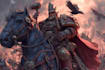 create a custom armored sci fi warrior character illustration