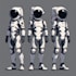 design a detailed character turnaround sheet and model sheet