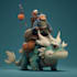 create detailed concept art for characters, worlds, creative
