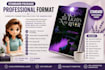 format your book for amazon KDP paperback hardcover