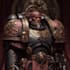 draw a grimdark sci fi warrior character illustration