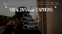 create dynamic caption and subtitles for your videos