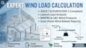 prepare wind load calculation asce 7 eurocode 1 and lateral load analysis