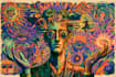 make trippy, psychedelic, surreal, illustrations designs