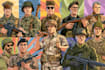 draw military themed character illustrations