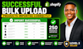 fix shopify CSV import errors and bulk upload your products