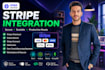 integrate stripe API, stripe connect, checkout, subscriptions in react nodejs