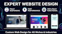 design a professional wix studio website or custom wix store