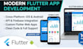 do mobile app development in flutter and dart