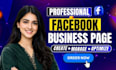 create and setup facebook business page professionally