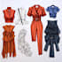 make fashion design or clothing technical flat sketch