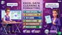 do excel data cleaning, excel projects