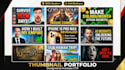 design high CTR youtube thumbnails