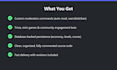 develop a custom discord bot for your server