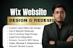 wix website redesign, wix ecommerce website, redesign wix website, wix studio