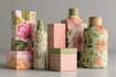 box, bottle, and pouch design