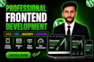 develop a responsive website using HTML CSS javascript