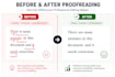 proofread and professionally edit your english documents