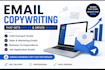 write professional cold emails and sales email copy