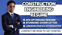write a professional construction resume