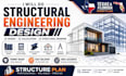 do structural engineering design, calculation and  structural drawing tx fl