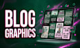 design viral SEO pinterest pins and blog graphics for your business