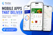 be your mobile app developer, flutter app developer, android ios app developer