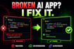 make and fix your vibe coded applications