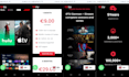 design a modern iptv website with wordpress and elementor