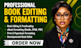 do book editing and formatting, paperback formatting, developmental book editor
