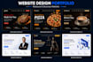 design a professional responsive website UI